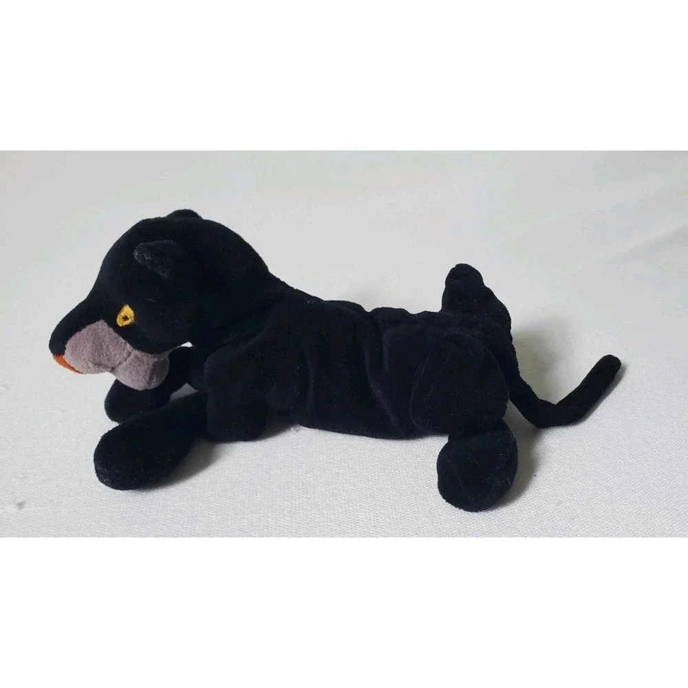 Vtg Disney Store Kovu Lion King 2 & Bagheera Jungle Book Mini Bean Bag Plush Lot